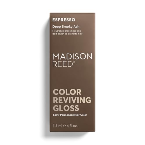 Madison Reed Brillo Revivificador de Color Espresso, textura satinada en el cabello