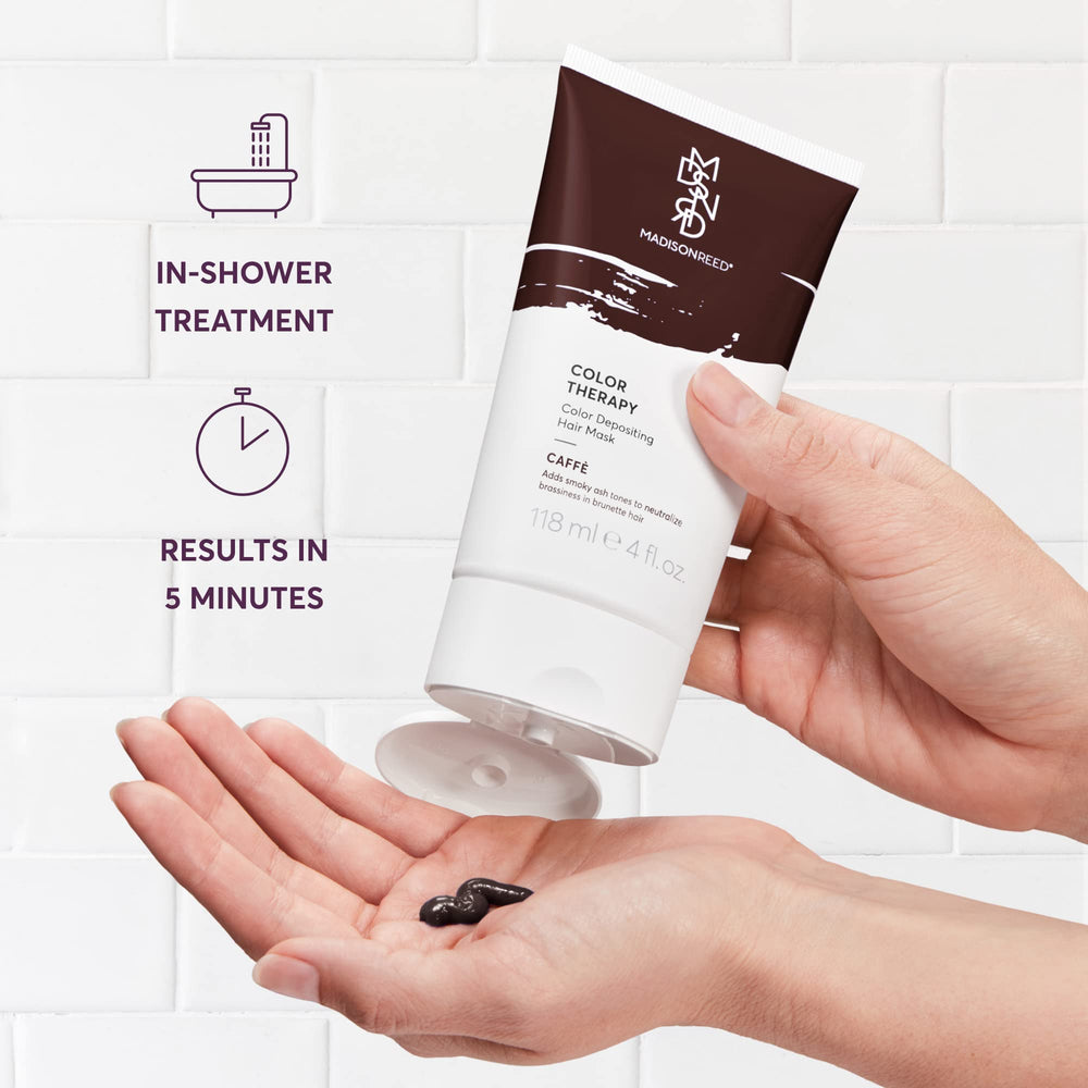 Madison Reed Color Therapy Caffé: depósito de color para neutralizar tonos indeseados.