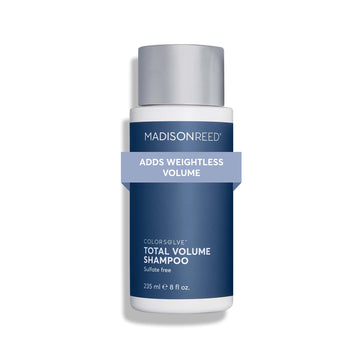 Madison Reed Colorsolve bottle pour demonstrating root lift for fine hair