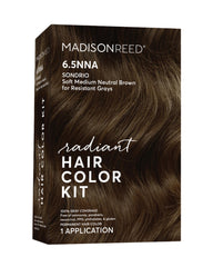 Kit Madison Reed Coloration Cheveux Crème: couverture gris durable et uniforme.