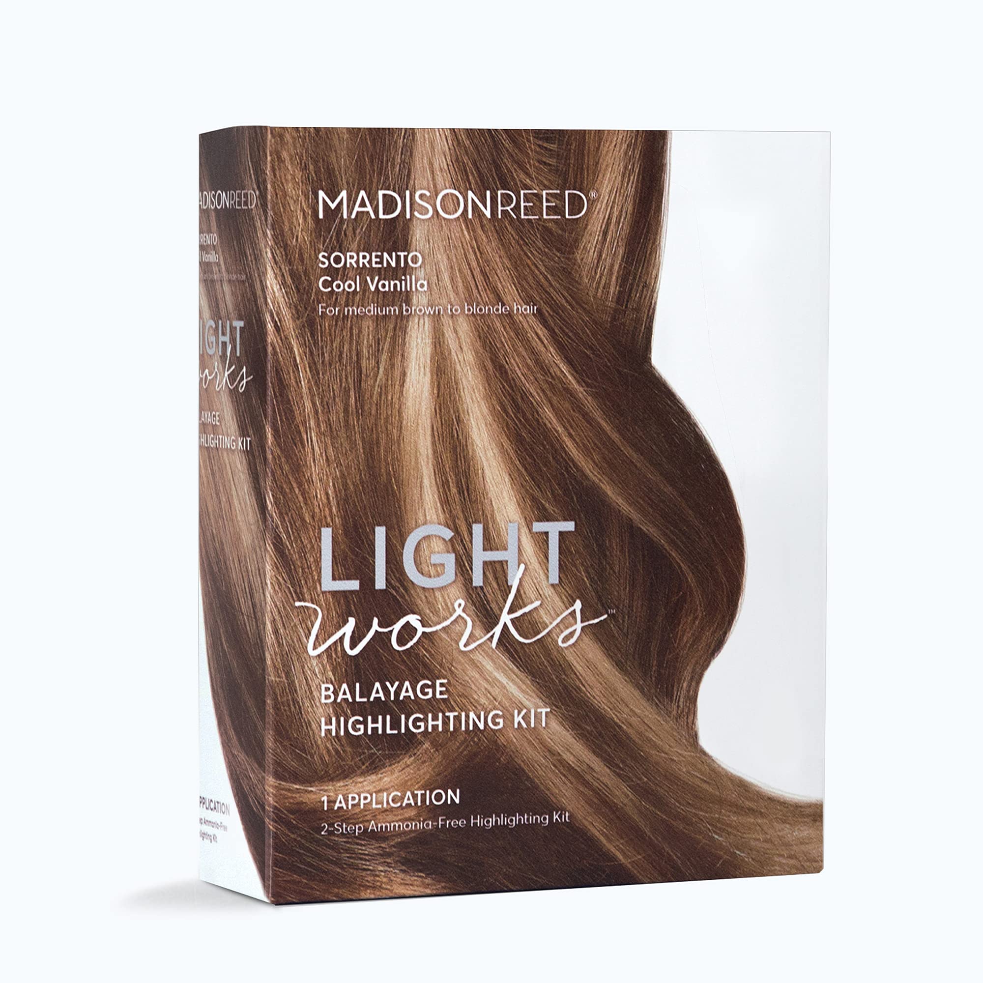 Madison Reed Light Works Balayage Kit crema iluminadora para aclarar y crear reflejos naturales
