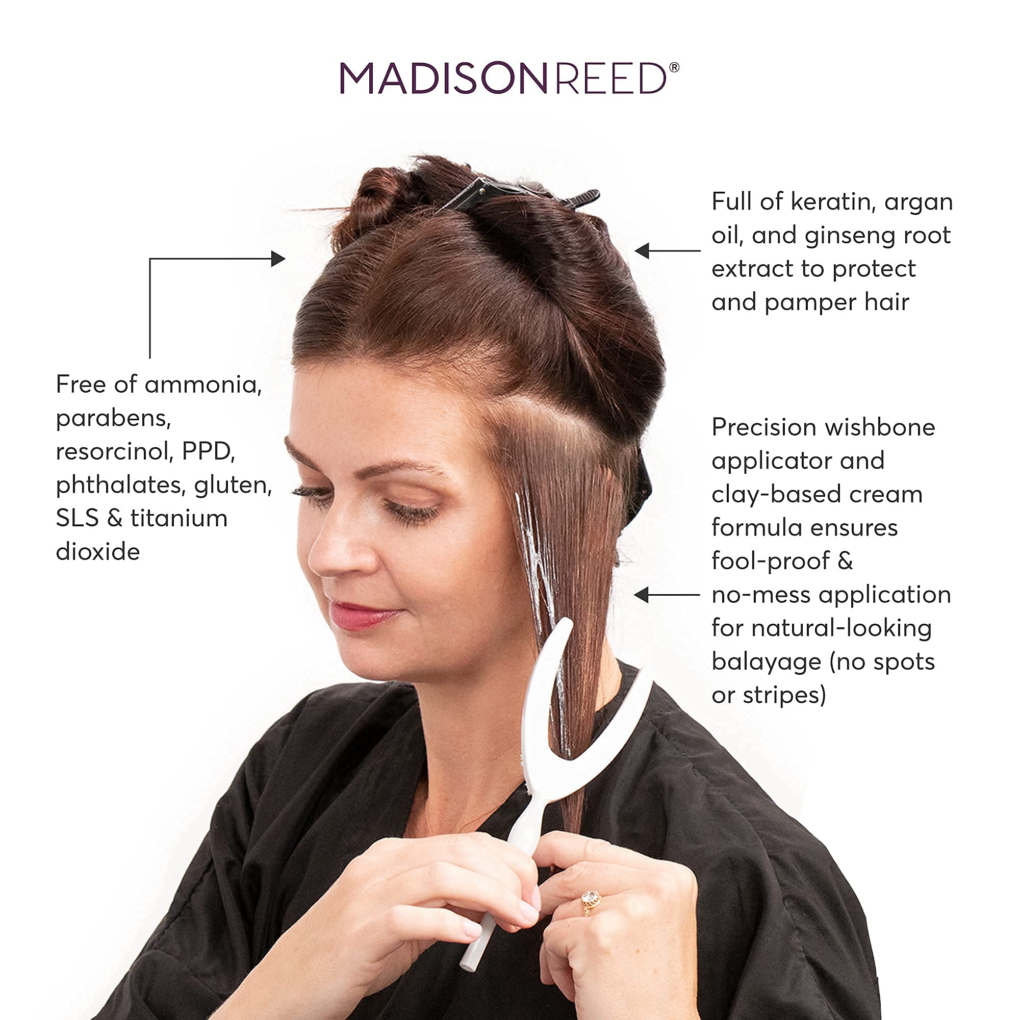 Madison Reed Light Works Balayage Kit tono final para realzar el color