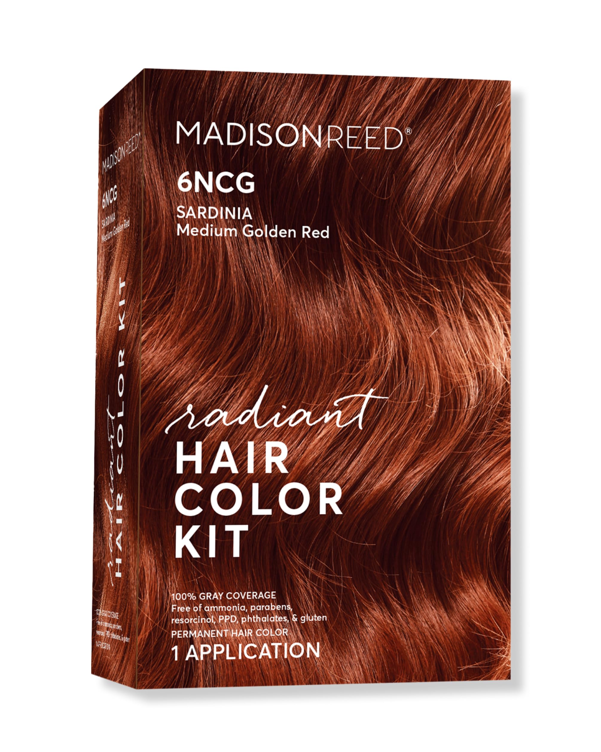 Madison Reed Ombre Color Madison Reed Radiant Color Kit 6NCG – Sardinia Red: Rubio Medio Dorado ...