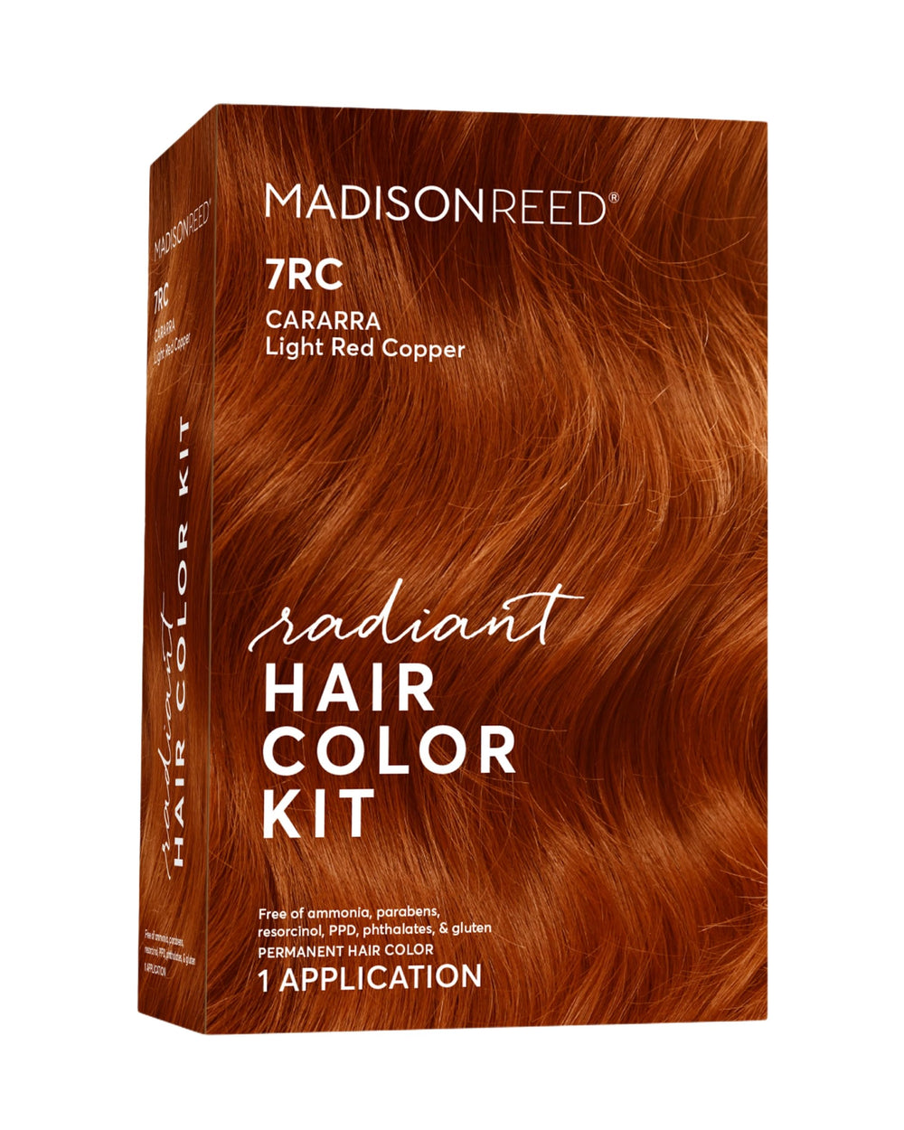 Kit Madison Reed Radiant Color: caja completa para colorear en casa con resultados duraderos.