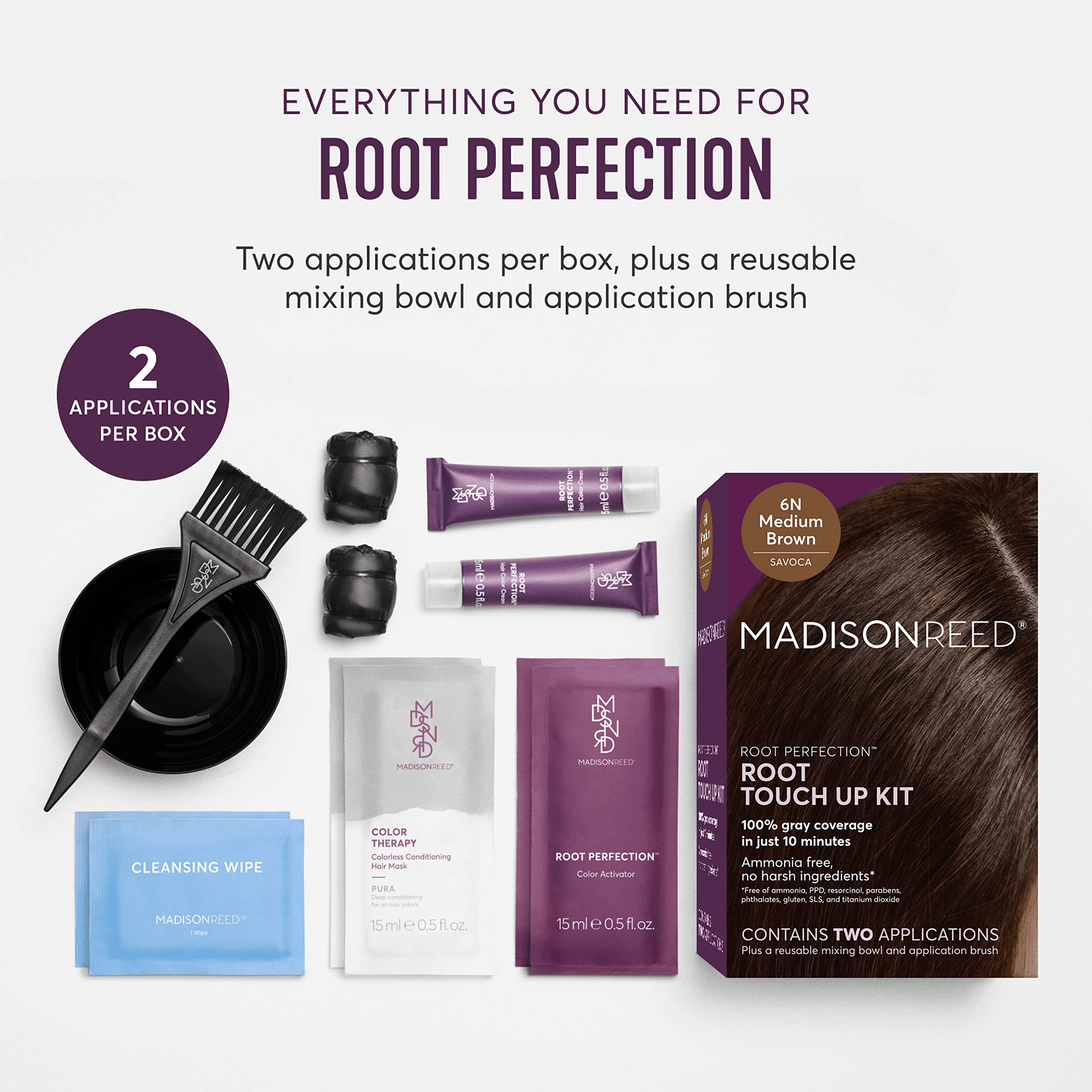 Madison Reed Root Perfection aplica en 10 minutos para retoque rápido