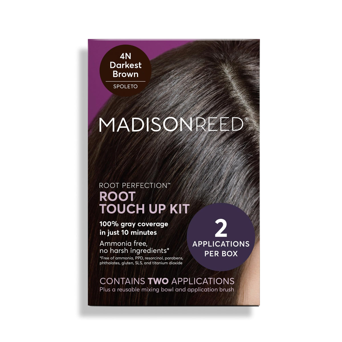 Madison Reed Root Perfection aplica en 10 minutos para cubrir raíces y grises de forma rápida