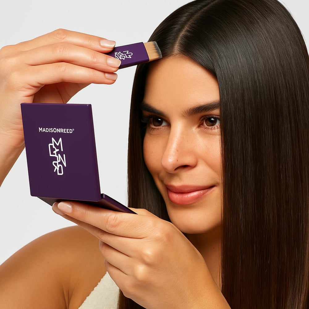 Madison Reed Sombra Legno Negro para cejas y raíces con tono natural.