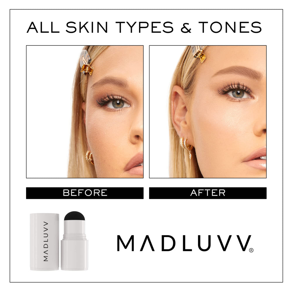 MADLUVV Brow Stamp Refill rellena barba para contornos definidos.