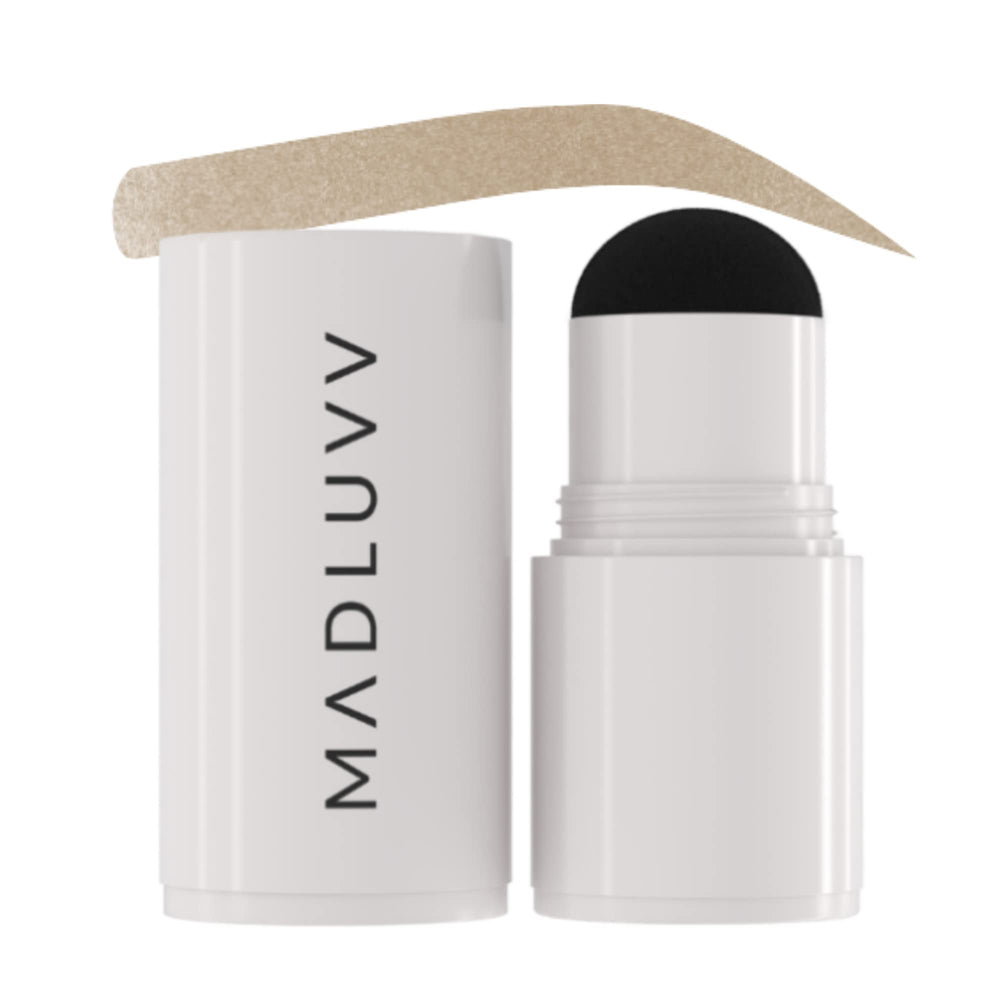 MADLUVV Brow Stamp Refill en rubio para cubrir canas de forma rápida y natural.