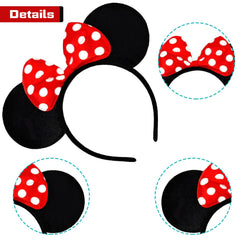 Conjunto de 2 diademas MADO, regalo perfecto para parques y fiestas.