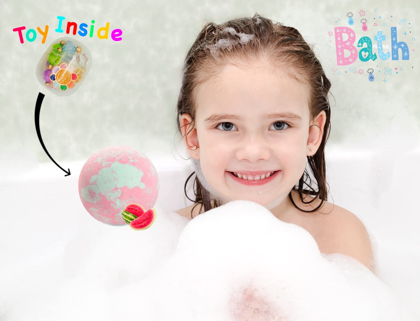 MADO regalo de cumpleaños con bombas de baño y sorpresa