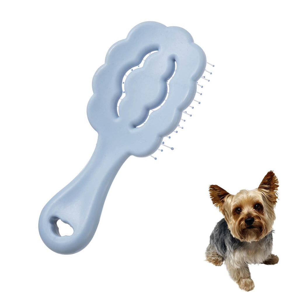 MAEELOU cepillo nube para perro: forma suave que cuida la piel y elimina pelo suelto.