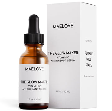 MAELOVE iluminador con vitamina C en botella de 30 ml