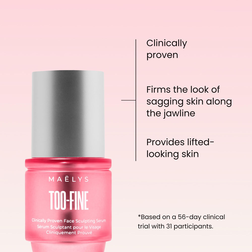 MAËLYS Too-Fine Serum, aplicador-frío para efecto refrescante y deshinchado.