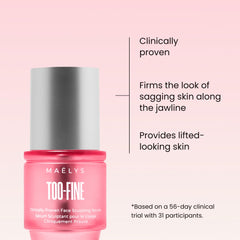 MAËLYS Too-Fine Serum, aplicador-frío para efecto refrescante y deshinchado.