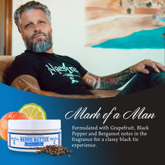 Mantequilla para barba Maestro's Classic, textura crema hidratante que no engrasa