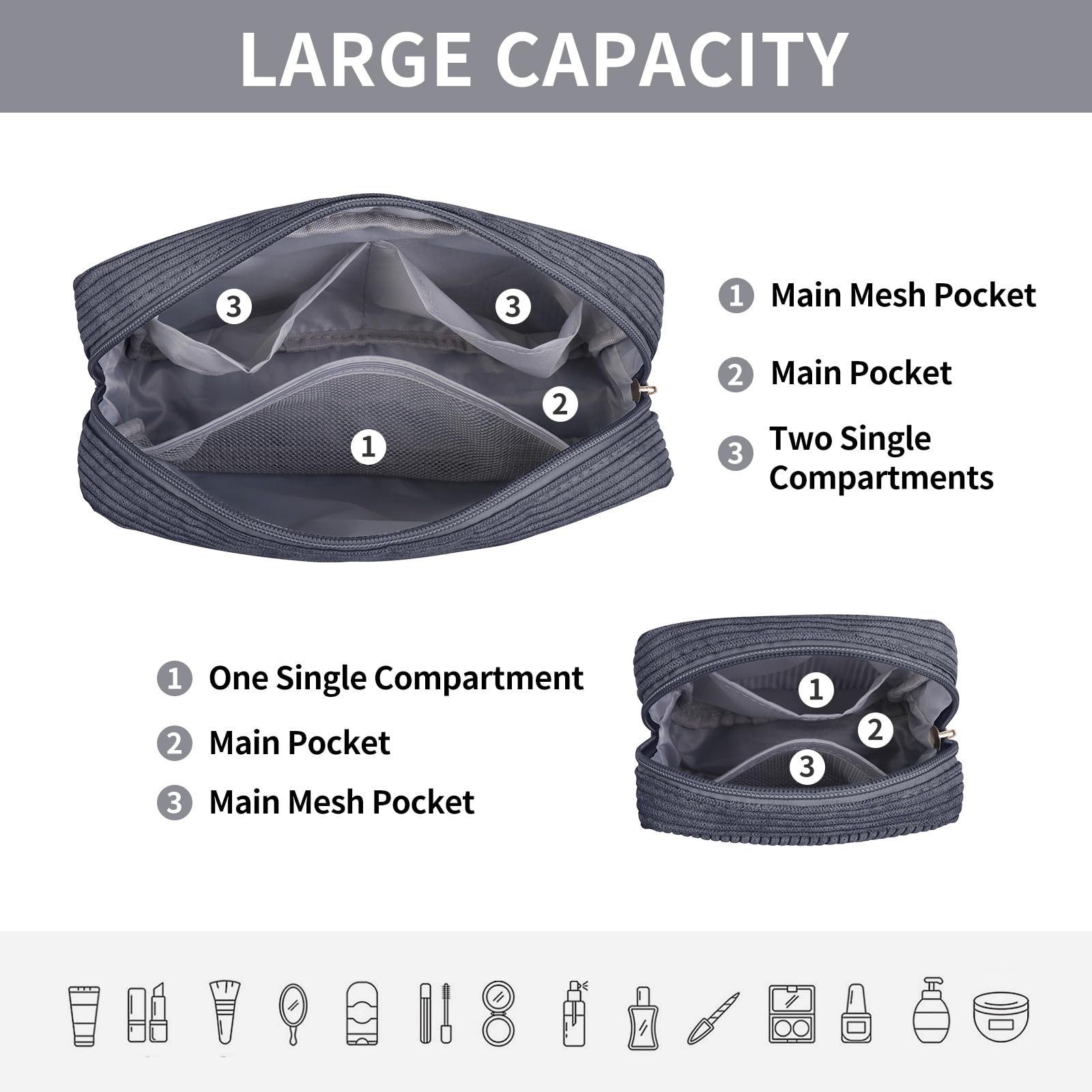 Portátil y ligero, MAGEFY para llevar en cualquier bolso.