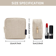 magefy cartera de maquillaje compacta para bolso, ideal para viajes y citas.