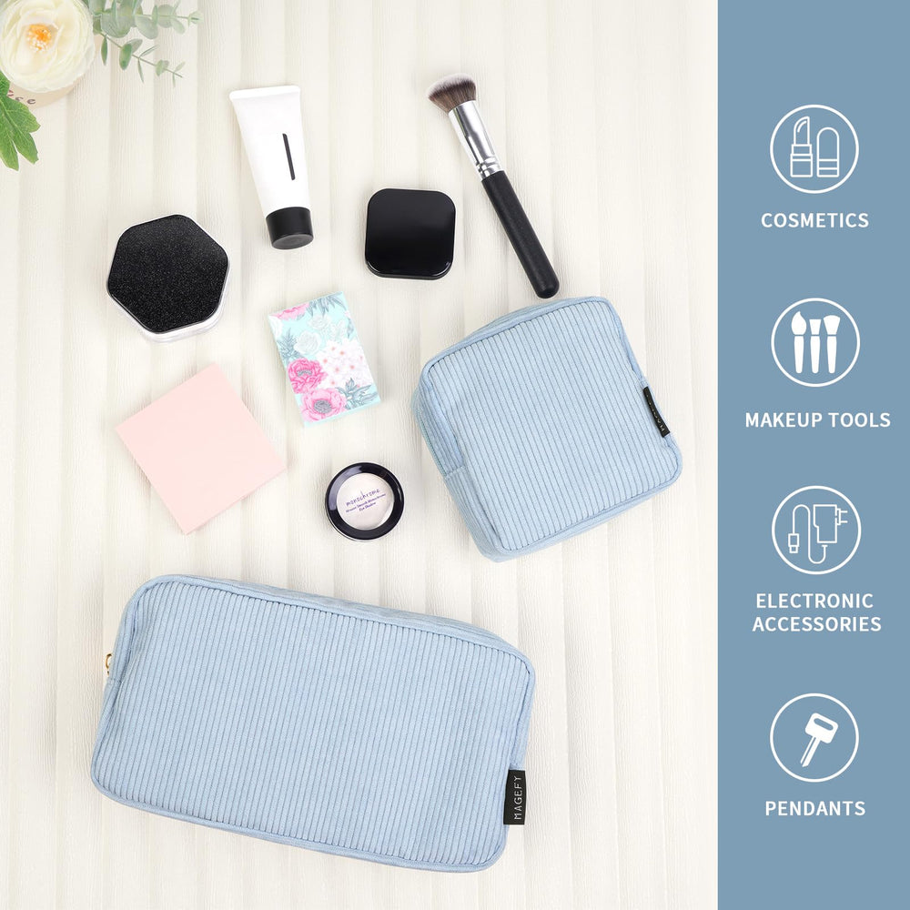 La bolsa MAGEFY para uso diario y viaje cabe en bolsos pequeños.