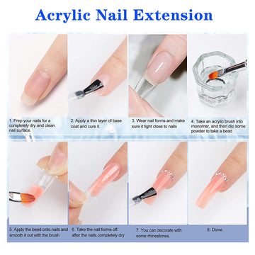 MAGIC ARMOR, aplicación en uñas naturales y extensiones