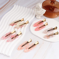 Magicsky pinzas opalo rosa brillo para un look elegante