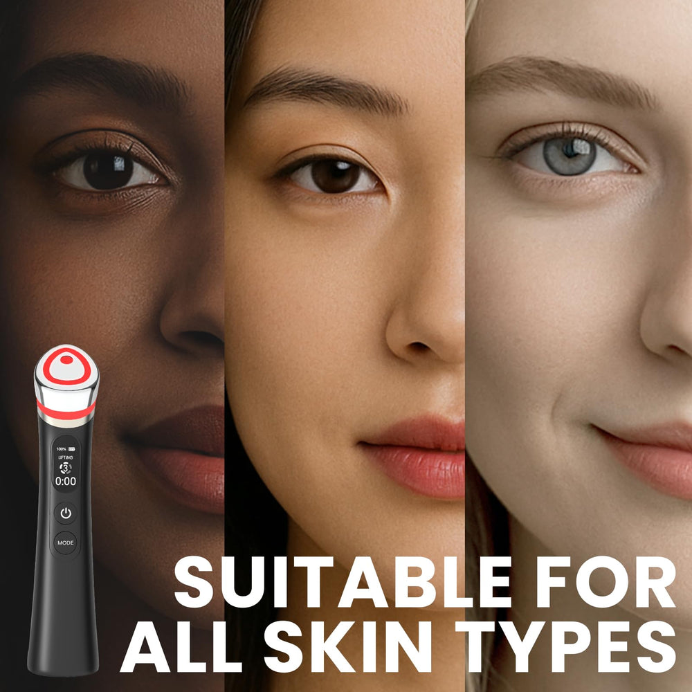 Magivol Face Lift 8 en 1, gel conducteur hydratant inclus assure confort et efficacité.