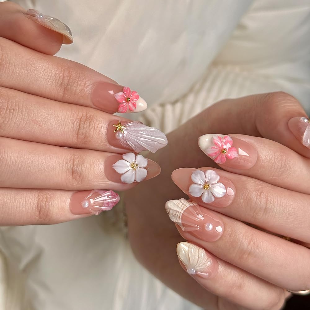 MAGLFELL uñas acrílicas doble capa para mayor durabilidad y flexibilidad.