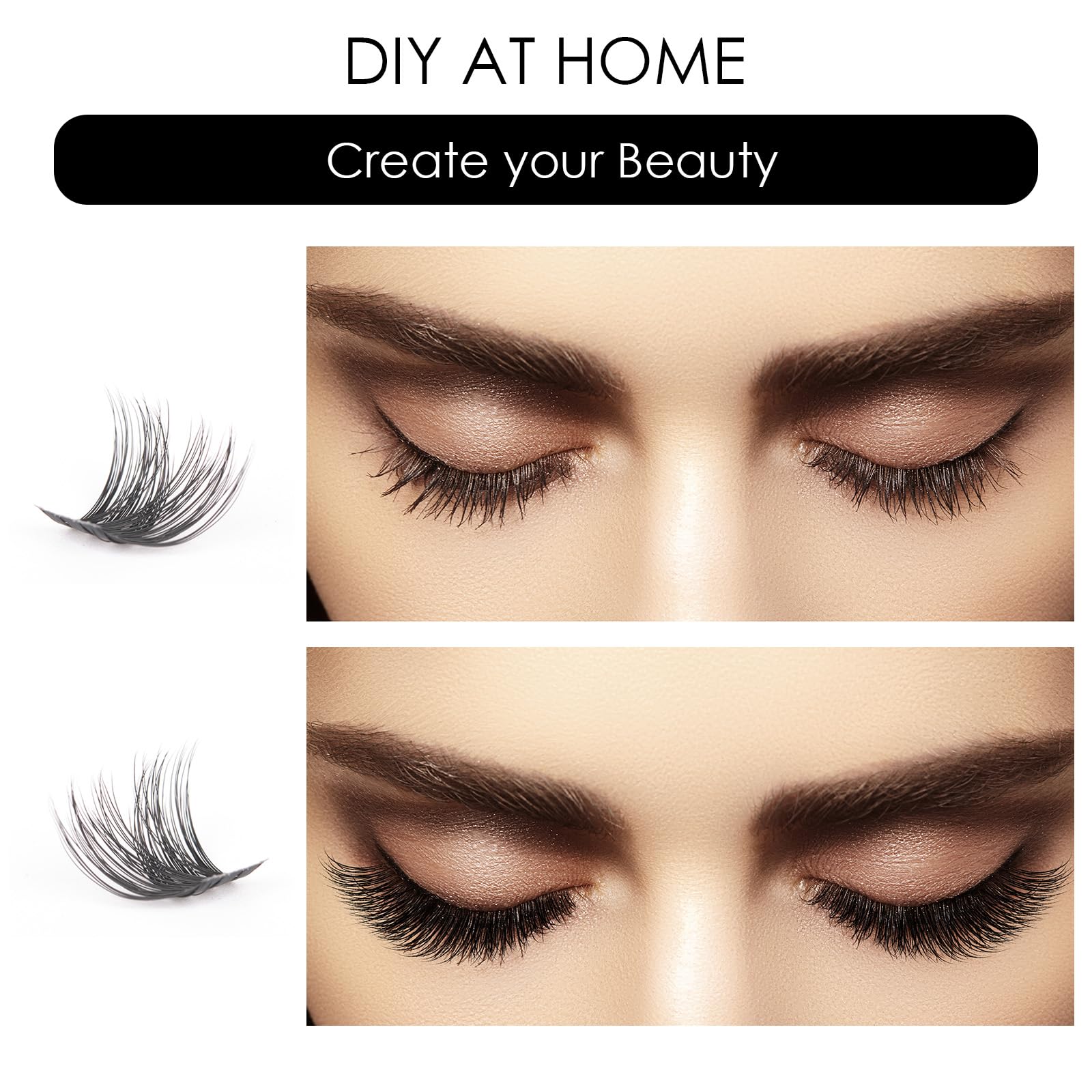 Magnetic SL banda de longitudes mixtas para looks desde natural hasta glamour.