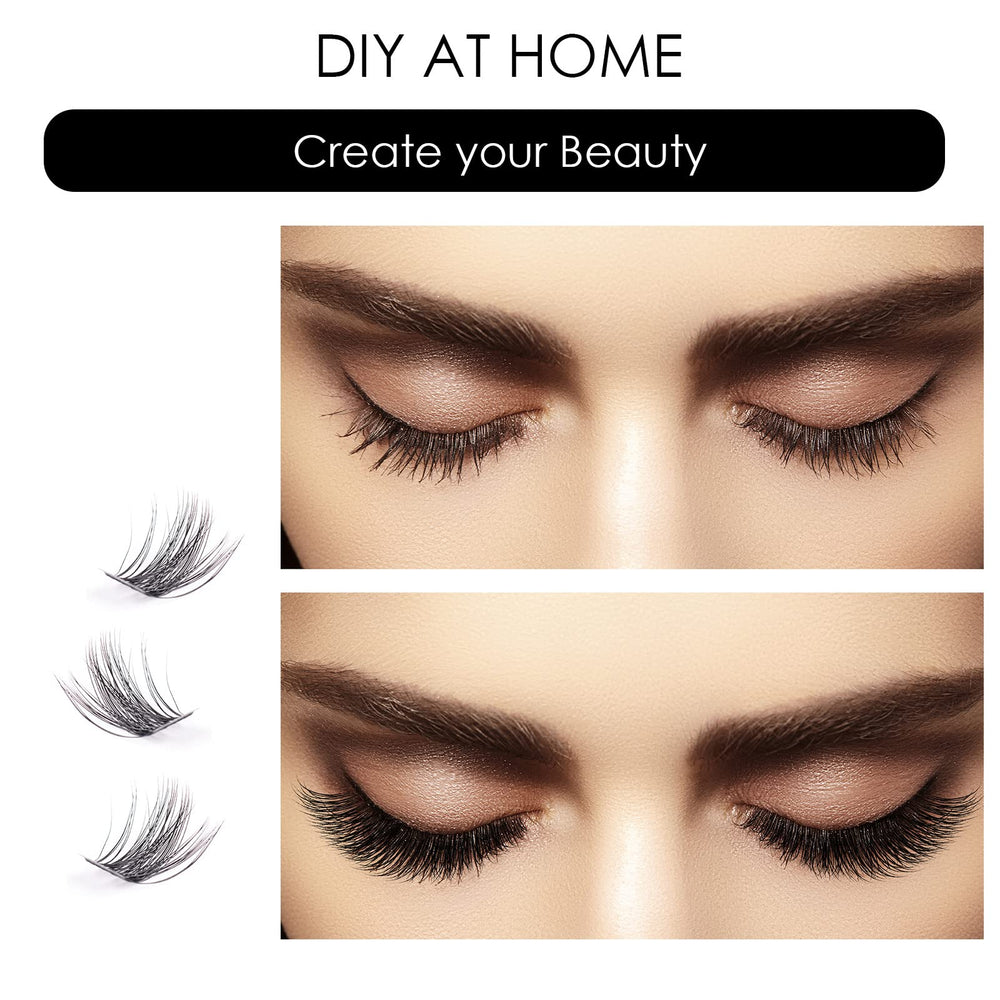 Magnetic SL Cluster Lashes remoción suave para cuidar las pestañas.