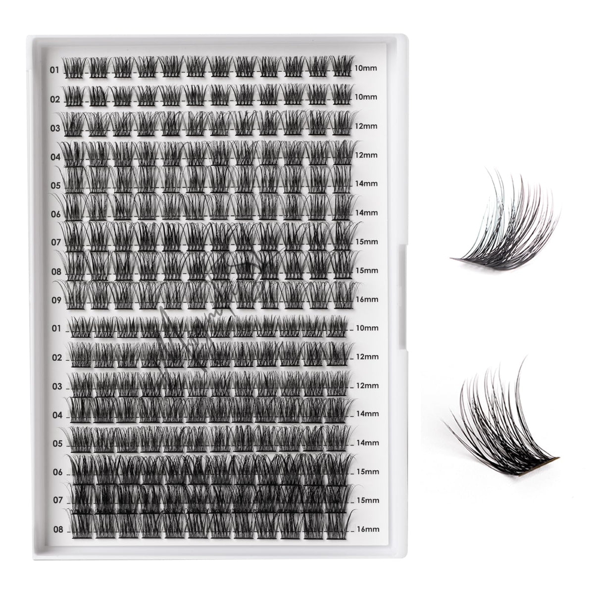 Conjunto Magnetic SL de 204 pestañas para un aspecto natural diario.