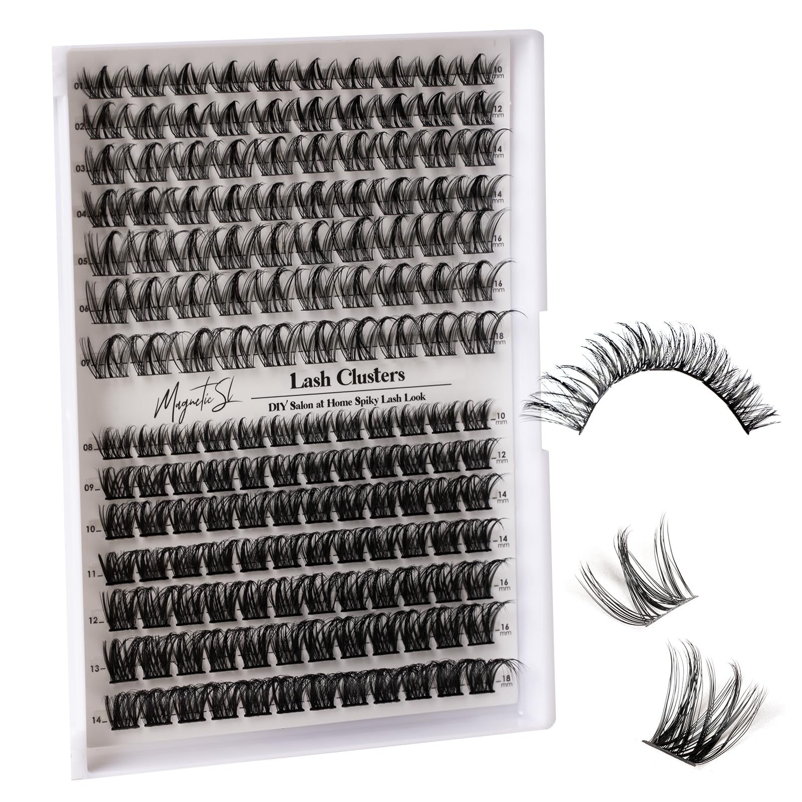 Magnetic SL: pack de 154 racimos para un aspecto de ojos intenso en casa.