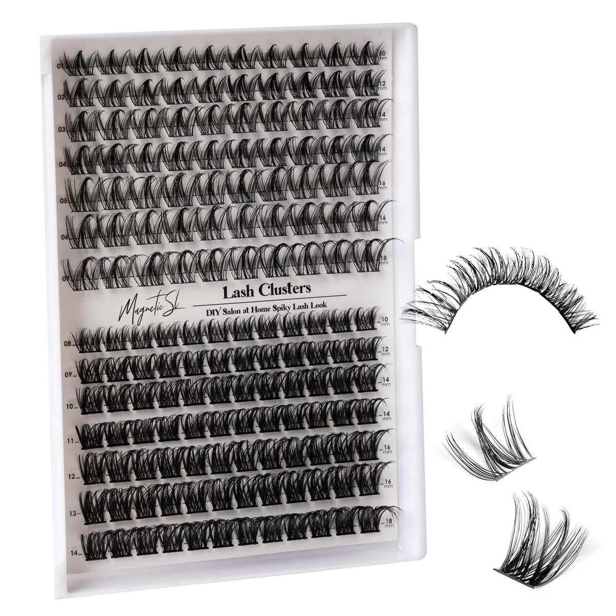 Magnetic SL: pack de 154 racimos para un aspecto de ojos intenso en casa.