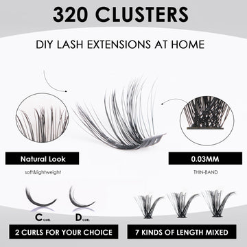 Magnetic SL Kit Extensiones Pestañas: 10-16 mm para estilos variados
