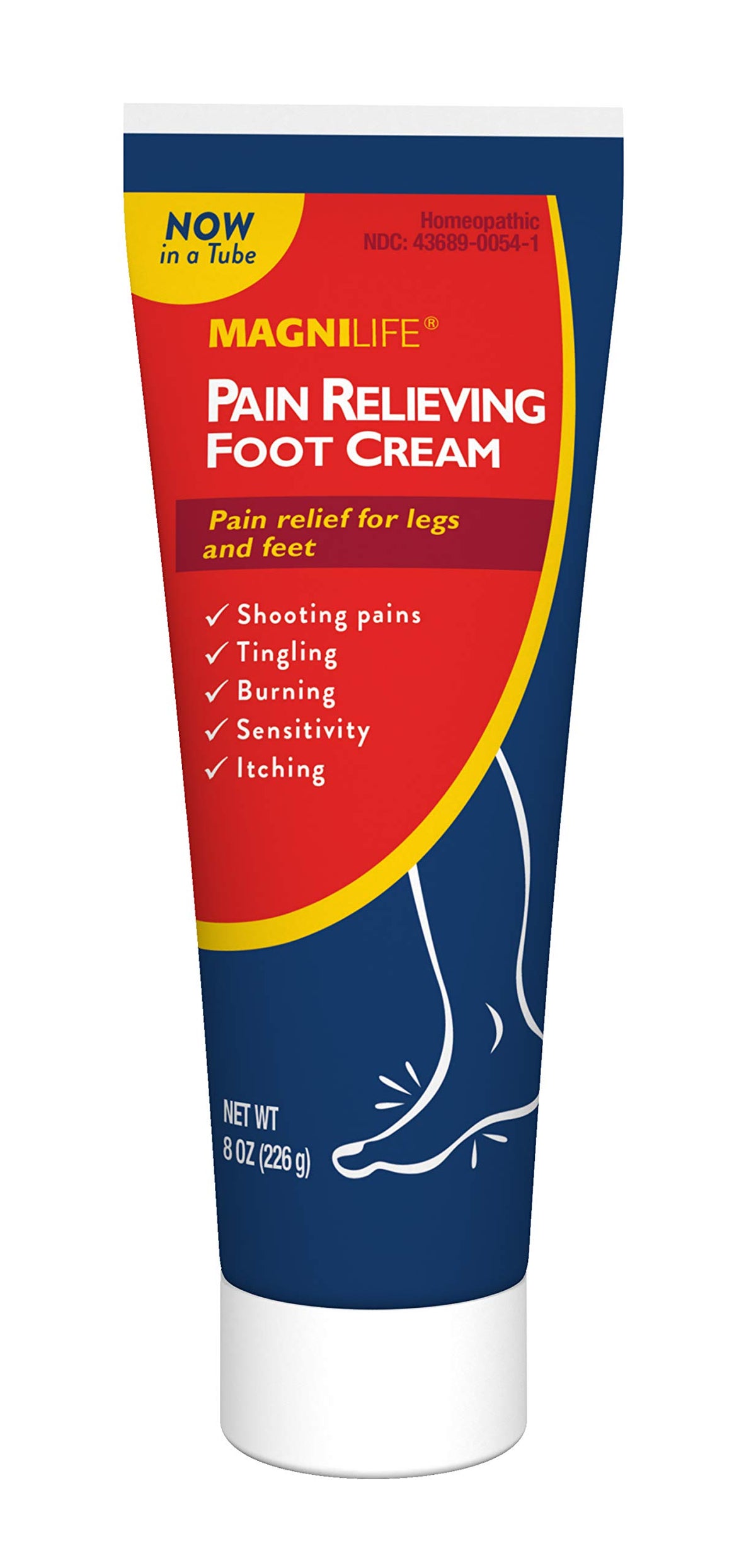 MagniLife Crème Pieds Douleur Relief: soulage douleurs et irritations quotidiennes.