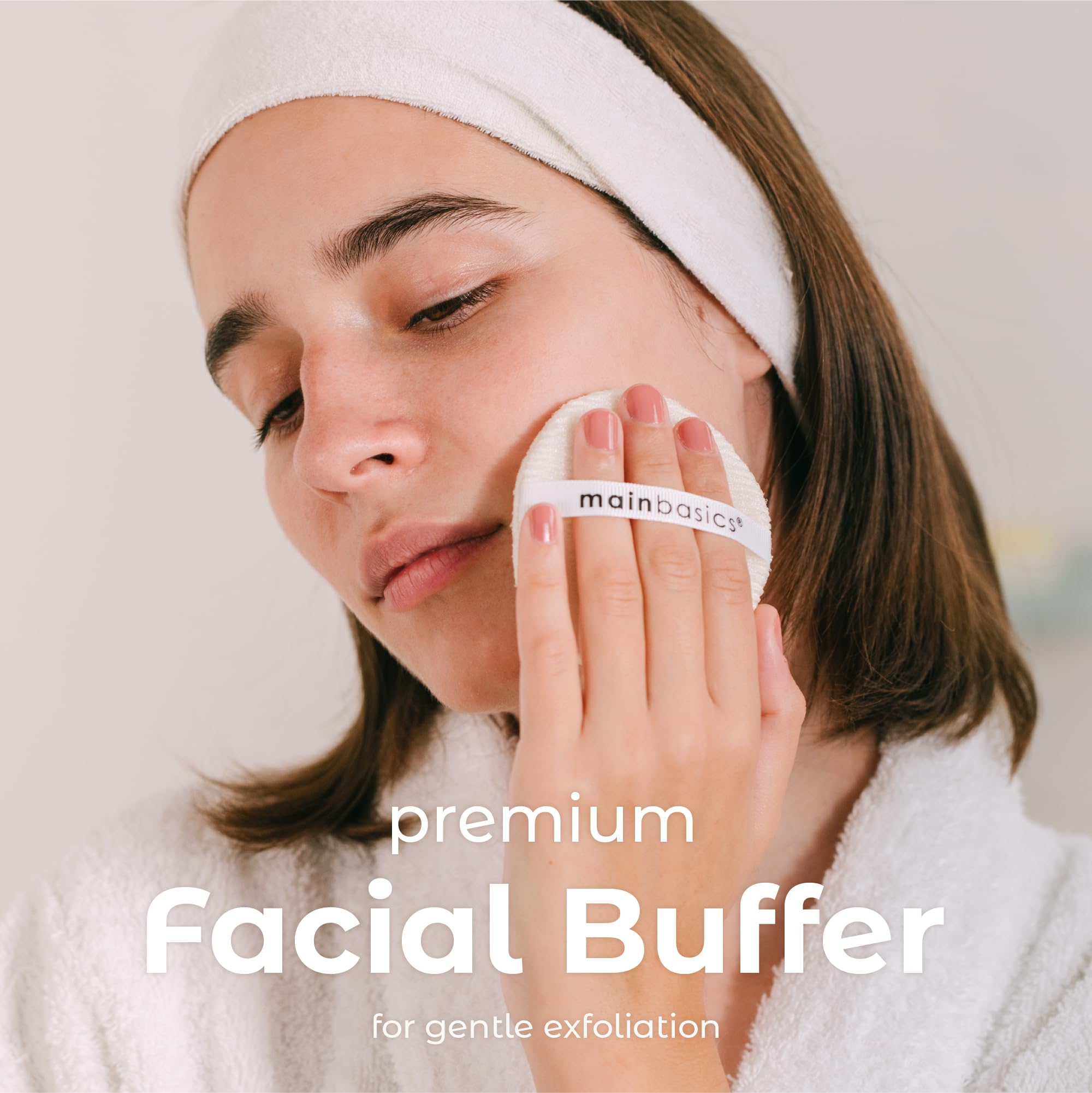 MainBasics aplicación diaria con discos exfoliantes para una limpieza facial más suave