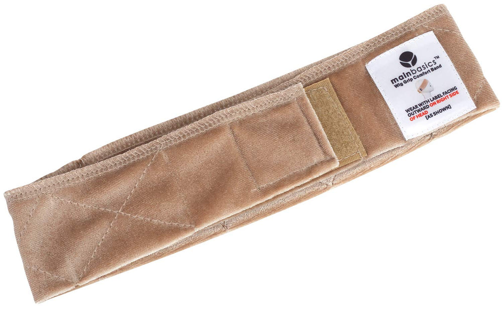 MainBasics banda con velcro para evitar deslizamientos al peinar