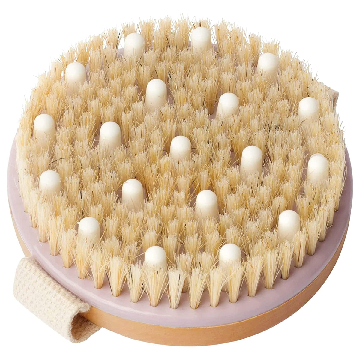 MainBasics brocha de cuerpo para uso en seco, exfoliación suave de la piel