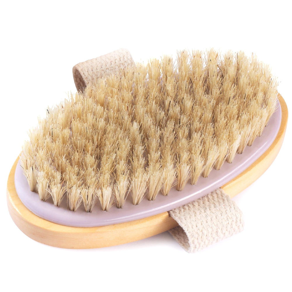 MainBasics cepillo seco corporal para un ritual diario de cuidado de la piel
