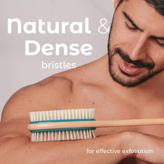 MainBasics cerdas nylon suaves exfolian sin irritar la piel.