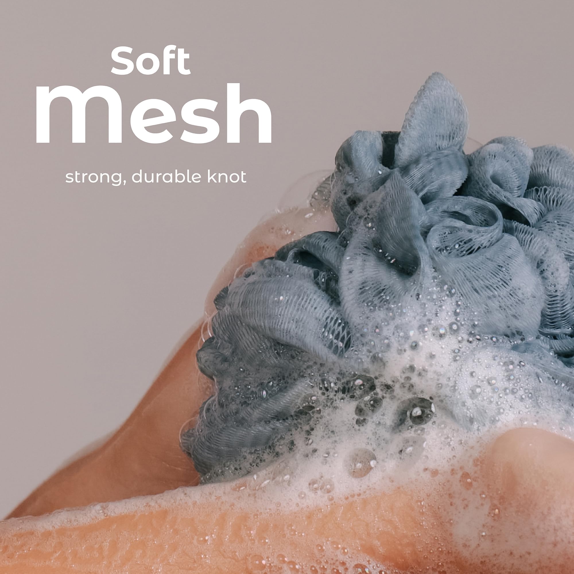 MainBasics lufa-ducha nudo-firme garantiza durabilidad para uso diario.