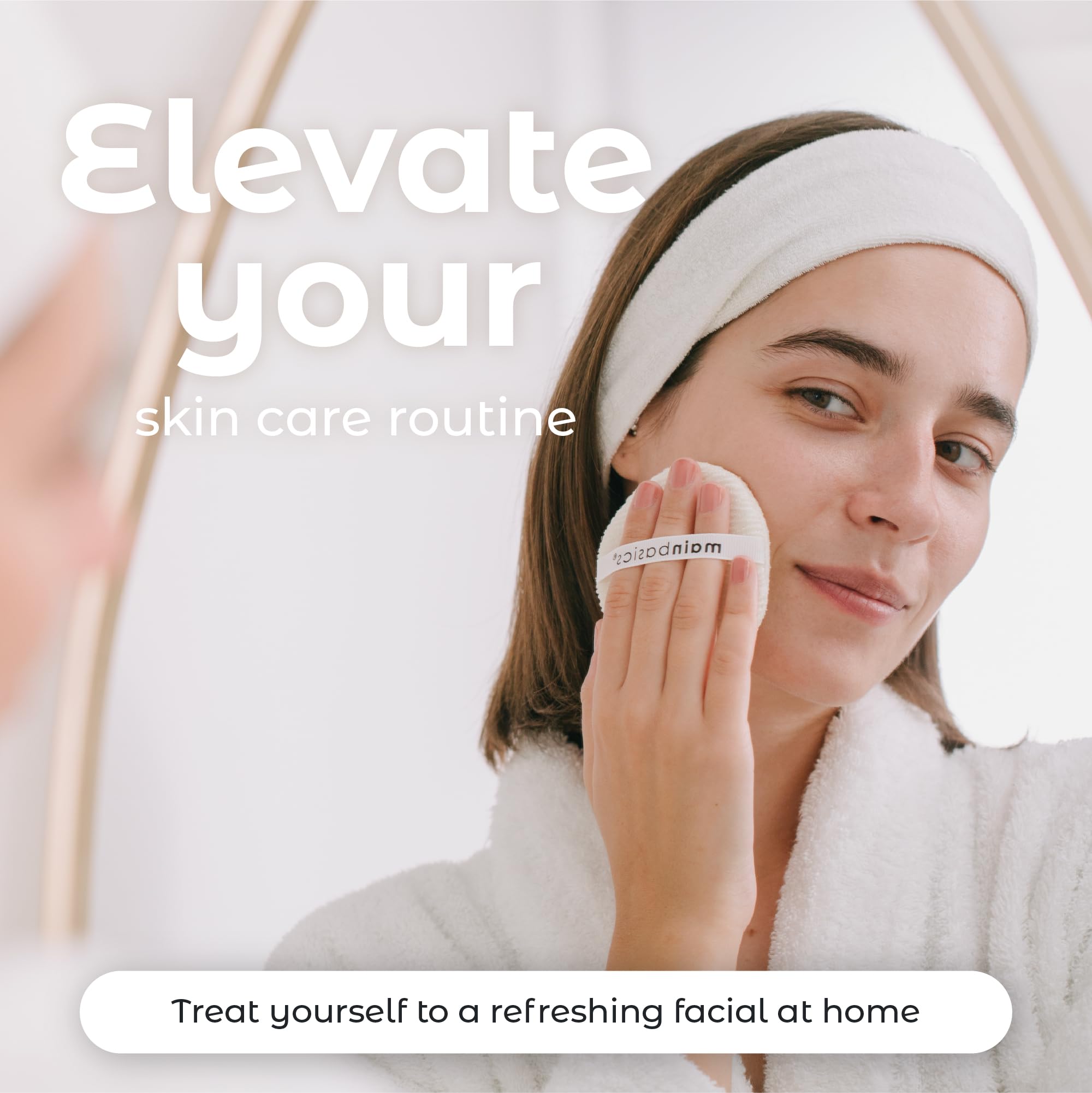 MainBasics tamaño compacto para un agarre cómodo durante la exfoliación