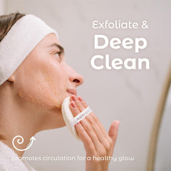 MainBasics textura suave exfoliante para una experiencia de limpieza cómoda