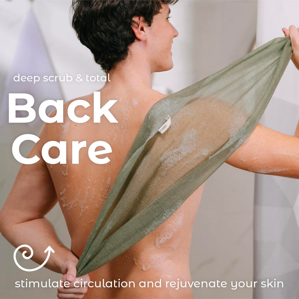 Toalla ligera de MainBasics que se seca rápido tras cada uso.
