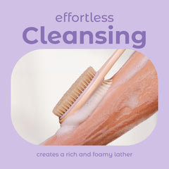 MainBasics cepillo apto para ducha y exfoliación suave