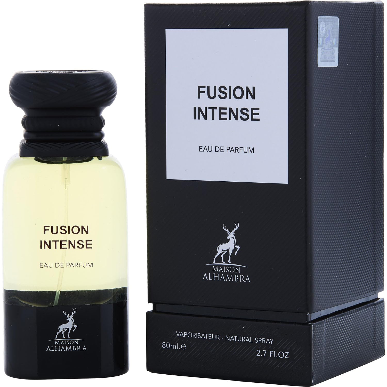 Maison Alhambra Fusion Intense, notas de lavanda y salvia sclarea para un inicio fresco y aromático.