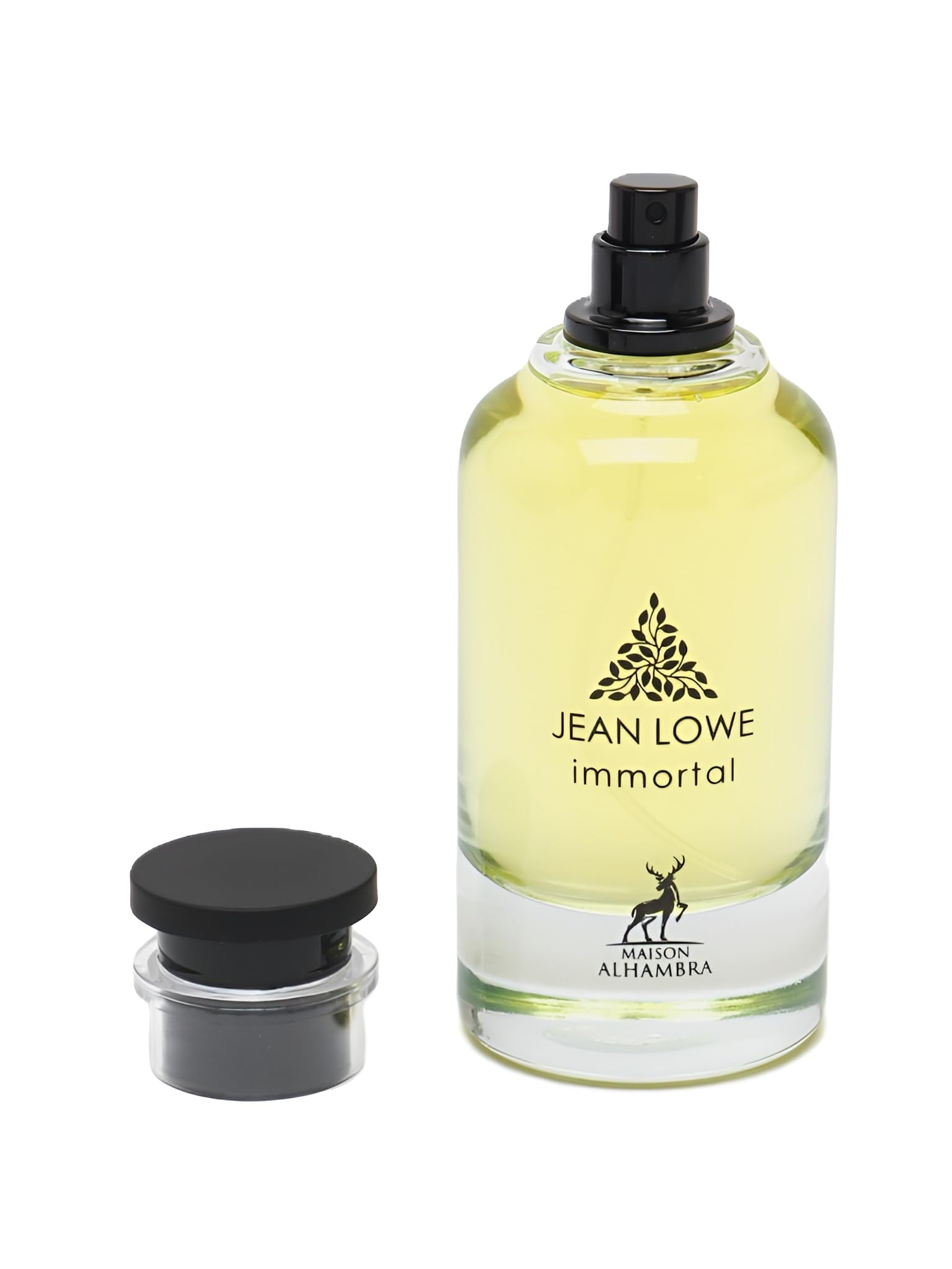 Jean Lowe Immortel, detalle de frasco que transmite lujo.
