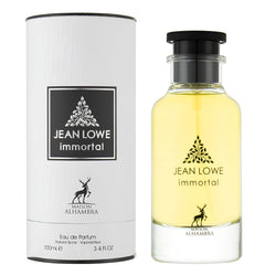 Jean Lowe Immortel, packaging sofisticado para regalo y colección.