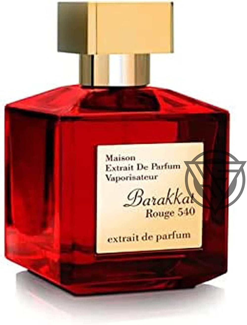 Maison Alhambra Rouge 540 aplicada en cuello, recuerdo de aroma que perdura.