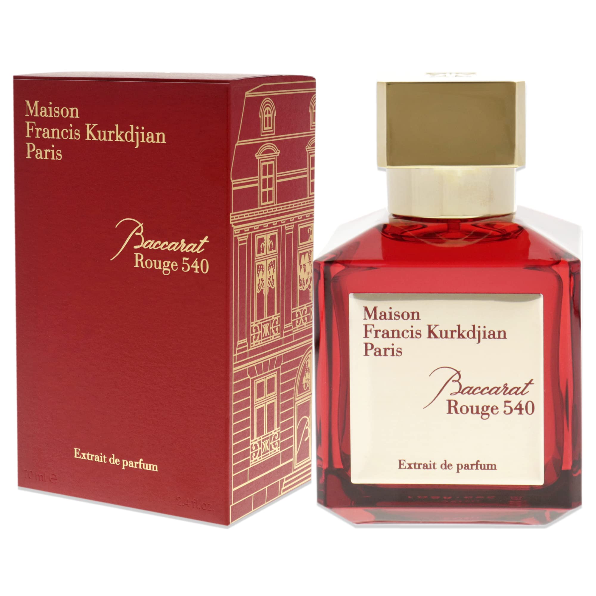 Empaque destacado Baccarat Rouge 540 para regalo o exhibición