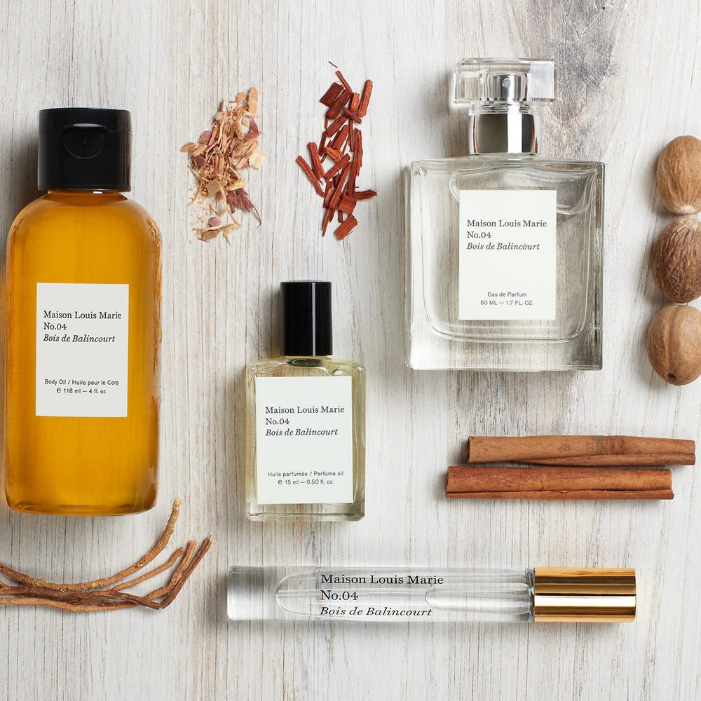 Maison Louis Marie No04 Bois de Balincourt ofrece aroma de larga duración.